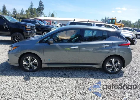 2019 Nissan Leaf Sl Plus из США, поврежденный, VIN 1N4BZ1CP5KC320287